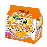 現貨日本進(jìn)口泡面札幌一番味噌味拉面美味泡面深夜泡面5袋裝 味噌拉面100克*5袋【500g】
