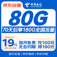 中國電信流量卡19元【180G流量】大全國通用長(cháng)期移動(dòng)手機電話(huà)卡純上網(wǎng)非終身無(wú)限永久