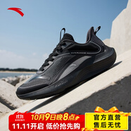 安踏毒刺丨秋季男鞋運(yùn)動(dòng)鞋子輕便減震跑鞋網(wǎng)面透氣跑步鞋男士休閑鞋 【店長推薦-毒刺2】碳灰/黑-1 40 （男7）