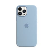 京營Apple/蘋果13promax手機殼iphone13pro液態(tài)硅膠殼mini正品MagSafe磁吸透明保護套簡約男女全包防摔 (薄霧藍色)MagSafe磁吸動畫款 iPhone 13