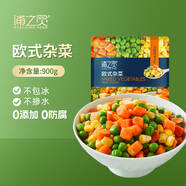 京鮮生 浦之靈歐式雜菜900g/袋 水果玉米粒 進(jìn)口青豆 輕食沙拉 冷凍蔬菜