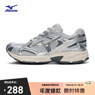美津濃（MIZUNO）男女復(fù)古跑步運(yùn)動鞋 舒適緩震 經(jīng)典耐磨 多層次拼接 SPEED 2K