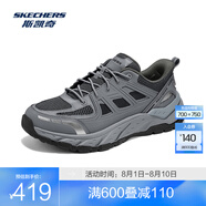 斯凱奇（Skechers）男士老爹鞋211258 炭灰色/CHAR 42