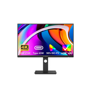 Inno&cn聯(lián)合創(chuàng  )新INNOCN 27英寸4K屏幕設計98%P3色域 出廠(chǎng)校色 27英寸4K  27C1U-D 升降底座 官方標配