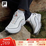 斐樂(lè )（FILA）官方BOA山貓3代戶(hù)外跑步鞋男鞋2025Vibram運動(dòng)鞋 白中白/月巖灰-BL 40