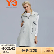 Y-3【 開學(xué)季】Y3 CH1 LONG VEST y3新款女子長款馬甲32GK4393 米白色 XS