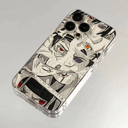 KYODO 鯨美多火影忍者眼神適用蘋(píng)果16/15/14手機殼iPhone5S/SE/X/XR/XSMAX透明防摔 火影眼神L【透明軟殼】 其他型號聯(lián)系客服確認備注