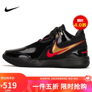 耐克（NIKE）男子籃球鞋勒布朗LEBRON NXXT運動鞋FJ1567-001 黑42