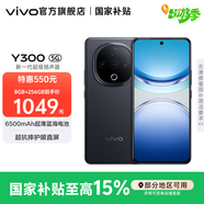 vivo Y300 國家補(bǔ)貼 新一代超級揚(yáng)聲器 6500mAh超薄藍(lán)海電池 超抗摔護(hù)眼直屏 拍照 AI 手機(jī) 星鉆黑 8GB+256GB 官方標(biāo)配