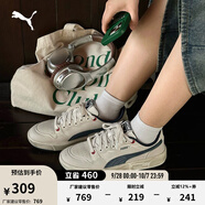 彪馬（PUMA）【臟臟鞋】男女低幫經典復古做舊休閑板鞋 LX 399254 灰色-白色-海軍藍-02 38.5