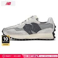 NEW BALANCE男鞋女鞋nb327 夏季新款運動(dòng)情侶輕便跑步透氣低幫nb休閑鞋子 灰色/灰紫色/327系列 41.5 (內長(cháng)260mm)