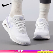 耐克（NIKE）女鞋 2025新款夏季時尚運動鞋緩震耐磨跑步鞋休閑鞋 AIR MAX-白紫 37.5