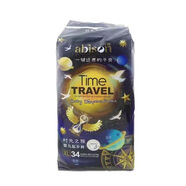 一片爽時(shí)光之旅拉拉褲紙尿褲透氣男女通用尿不濕一體褲 拉拉褲XL34片