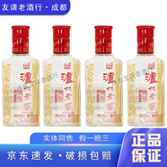 瀘州老窖六年窖頭曲 52度/38度 125ml 濃香型白酒 38度125ml*4瓶