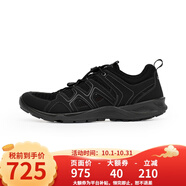 愛步（ECCO）/春夏運動鞋男網(wǎng)面透氣跑步鞋休閑鞋 825774 51052-黑色 39