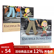 英文原版 Knuffle Bunny 古納什小兔三部曲 兒童啟蒙繪本2冊 凱迪克繪本獎 小豬小象同作者 Mo Willems 紐約時(shí)報暢銷(xiāo)童書(shū) 綠山墻