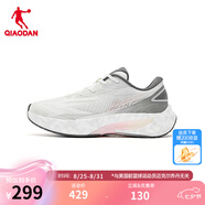 喬丹女跑步鞋飛影4.0女子跑鞋運動(dòng)鞋輕便軟彈 樺白色/鯊魚(yú)灰 35