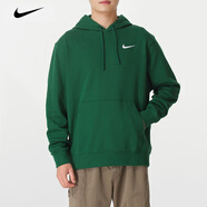 耐克（NIKE）衛(wèi)衣男士 25秋季新款運動服裝舒適打底衫針織連帽外套保暖套頭衫 341綠色/曬圖退10 XL 【180】體重150~170斤左右