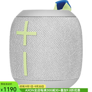 羅技（Logitech） UE WONDERBOOM 3 便攜式藍(lán)牙音箱戶外音響IP67防水22新款 灰色Joyous Brights Gray