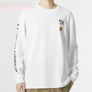 安德瑪（Under Armour）灰色薄款長袖T恤男士2025夏季跑步訓(xùn)練服圓領(lǐng)寬松上衣 1374714-112/含棉/建議拍小一碼 S 165/88A