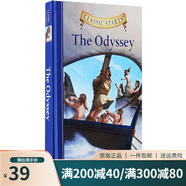 Classic Starts系列 The Odyssey 荷馬史詩(shī) 奧德賽 英文原版兒童小說(shuō) 世界經(jīng)典名著(zhù) 精裝版 綠山墻