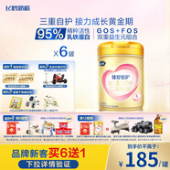 飛鶴臻愛(ài)倍護 幼兒配方奶粉3段(1-3歲) 900g*6 乳鐵蛋白 育兒補貼