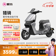 愛瑪（AIMA）【門店自提】獵騎新國標(biāo)長續(xù)航電瓶車成人男女代步豪華電動(dòng)車電動(dòng)自行車 到店自提選色
