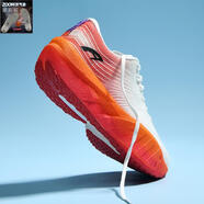 怡安踏雪新款C202 6代跑步鞋青少年碳板回彈馬拉松競速減震男女運動(dòng)鞋大童 C202六代-白紅-配ZOOM全掌氣墊 43 收藏加購送襪子