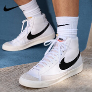 耐克（NIKE）男鞋 秋季新款運(yùn)動(dòng)鞋BLAZER MID '77 VNTG潮流時(shí)尚高幫休閑鞋板鞋 BQ6806-100 40.5