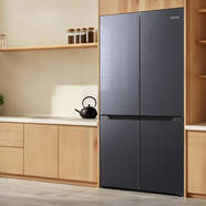 奧馬（Homa）奧馬冰箱一級能效變頻風(fēng)冷無(wú)霜家用超薄電冰箱小型法式四門(mén)十字對開(kāi)門(mén)雙開(kāi)門(mén)四開(kāi)門(mén)三門(mén)二門(mén)大容量 510升灰三變頻玻璃面板十字