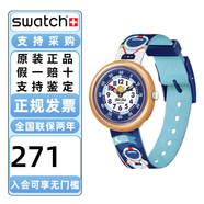 斯沃琪（Swatch）FlikFlak（飛菲）兒童手表男女孩手表防水石英腕表情人節(jié)禮物 星際夢(mèng)想家ZFBNP216