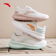 安踏（ANTA）女鞋運動(dòng)鞋冬季跑鞋減震跑步鞋 紙莎白/藕灰-4 35.5 (220mm)