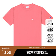 Champion冠軍棉T恤男夏季美式復(fù)古運(yùn)動(dòng)情侶圓領(lǐng)簡約多巴胺穿搭短袖上衣女 粉紅色 L