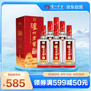 瀘州老窖 八年窖頭曲 和之禮濃香型白酒  52度500ml*6瓶整箱