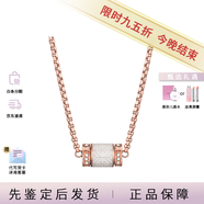 阿瑪尼（ARMANI） 歐美嘻哈潮酷個(gè)性時(shí)尚百搭素鏈鋼項(xiàng)鏈 送男友 節(jié)日送禮 金色EGS2828221(40-45cm）