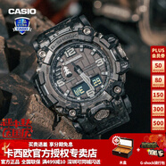 卡西歐（CASIO）【送禮物】手表男G-SHOCK大泥王黑金太陽(yáng)能電波潮流運動(dòng)電子表 GWG-2000-1A1二代泥王-霸氣勁黑