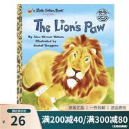 獅子腳上有根刺 英文原版繪本 The Lion is Paw (Little Golden Book) 常青藤爸爸推薦 蘭登金色童書 兒童動(dòng)物故事啟蒙圖畫書 綠山墻