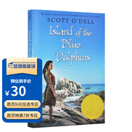 【1000L】英文原版小說(shuō) Island of the Blue Dolphins 藍(lán)色海豚島 紐伯瑞金獎(jiǎng) 青少年10 15歲 兒童文學(xué)小說(shuō)標(biāo)桿讀 Scott O'Dell 安徒生獎(jiǎng)作者作品
