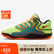 耐克NIKE男子籃球鞋 KD18 運動鞋HV1994-301綠黃41