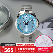 卡西歐（CASIO） 【全國(guó)聯(lián)保】三眼皮帶鋼帶商務(wù)休閑簡(jiǎn)約石英表學(xué)生男表MTH-5001 EFV-100D-2BVUPR