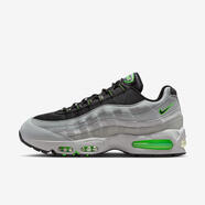 耐克（NIKE）男士跑步鞋緩震透氣支撐減壓黑色網(wǎng)面材質(zhì)皮革拼接厚底設(shè)計 Light Smoke Grey/Green St 41