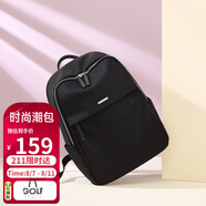 高爾夫（GOLF）雙肩電腦包女13.3/14英寸筆記本電腦包女款商務雙肩背包學生書包
