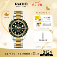雷達(dá)（RADO）瑞士手表庫克船長機械男表鋼帶商務(wù)百搭七夕禮物