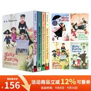 英文原版 Mary Poppins 4冊(cè)禮盒裝 隨風(fēng)而來的瑪麗阿姨 經(jīng)典兒童文學(xué)橋梁章節(jié)小說 歡樂滿人間 綠山墻