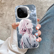 HERONSWINGiQOOZ10turbopro彩銀手機殼iqooz9turbo+動(dòng)漫二次元z9x防摔保護套 【彩銀殼-透白】楪祈仰望 其他型號下單留言或聯(lián)系客服備注