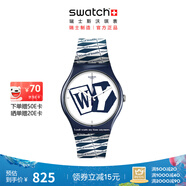 斯沃琪【Swatch X VERDY】斯沃琪聯(lián)名款瑞士手表時尚潮流男女表七夕禮物 WASTED YOUTH SO29Z141