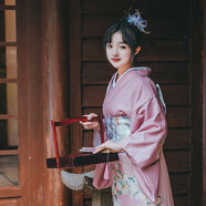 悅澈和服日式正裝女改良夏夏季春夏裝拍照浴衣神明少vintage 套餐三( 套餐三(和服+手袋+腰封+蝴蝶結+ M (適合身高160-169cm)