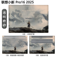 啟萊 聯(lián)想小新 Pro16 2025 貼紙 小新 Pro 16C IRH10R 電腦貼膜 2024款筆記本機身外殼保護膜 圖案編號：YY-06 任選一面：默認A面