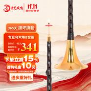 宏藝鳳鳴（HongYiFengMing）專業(yè)烏木降B金碗送哨片成人入門初學(xué)教程樂器全套