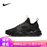 耐克（NIKE）男鞋休閑跑步鞋AIR HUARACHE華萊士老爹鞋女鞋運動(dòng)鞋 819685-002 純黑 40